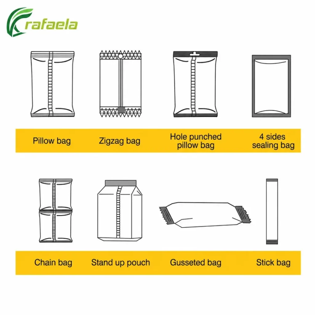 flow pillow packing machine view 4