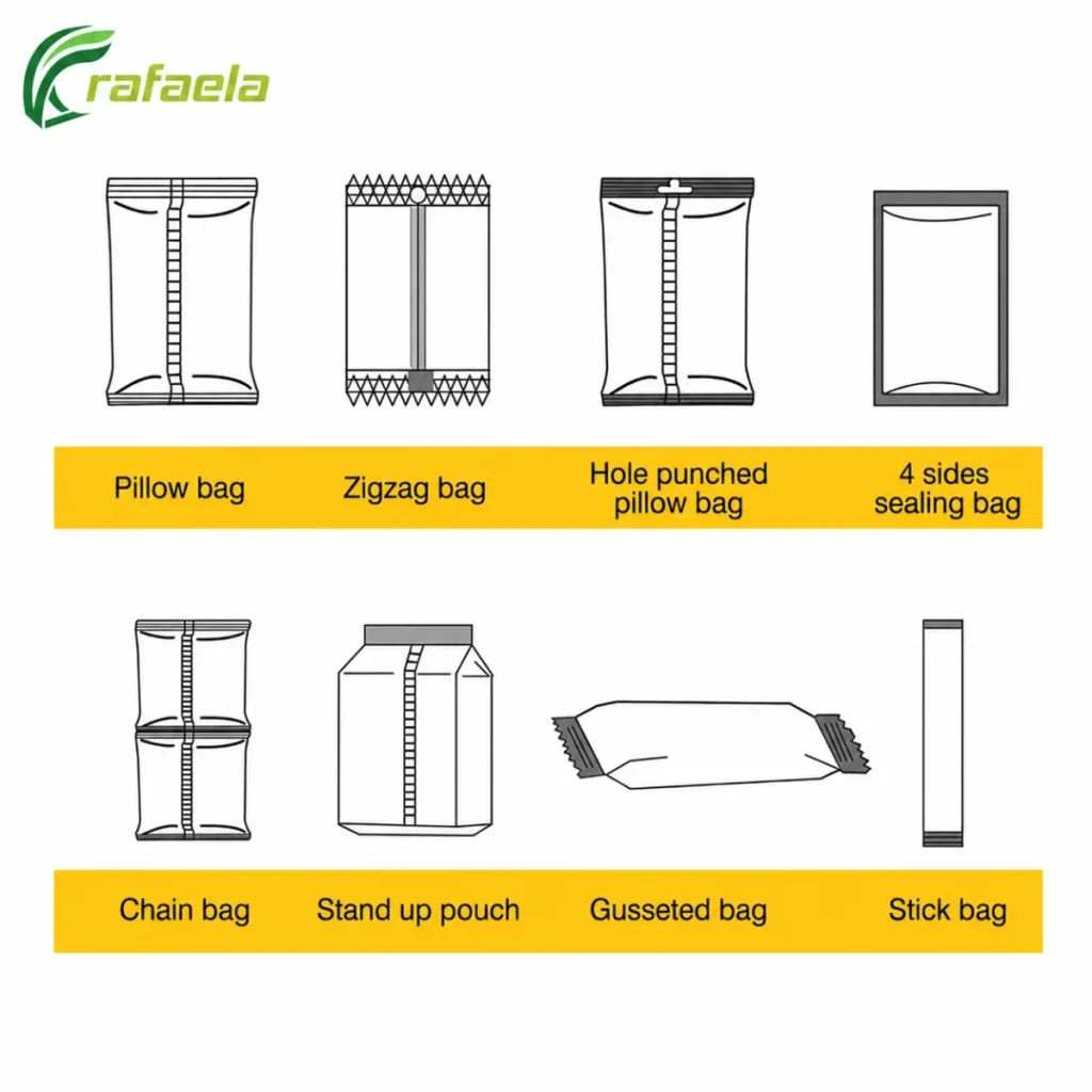 flow pillow packing machine