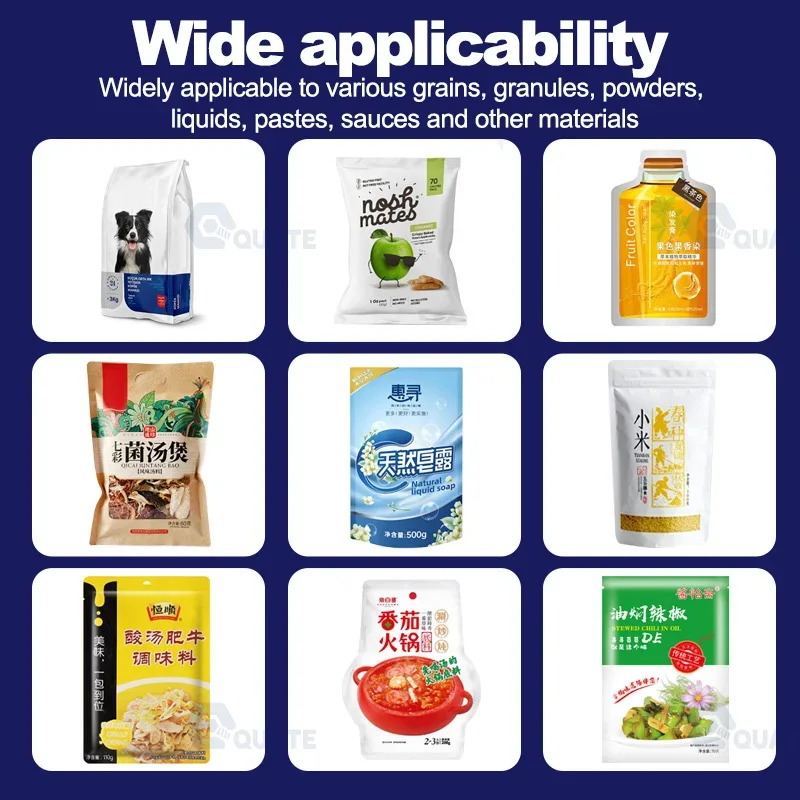 Automatic Granule Premade Pouch Packing Machine