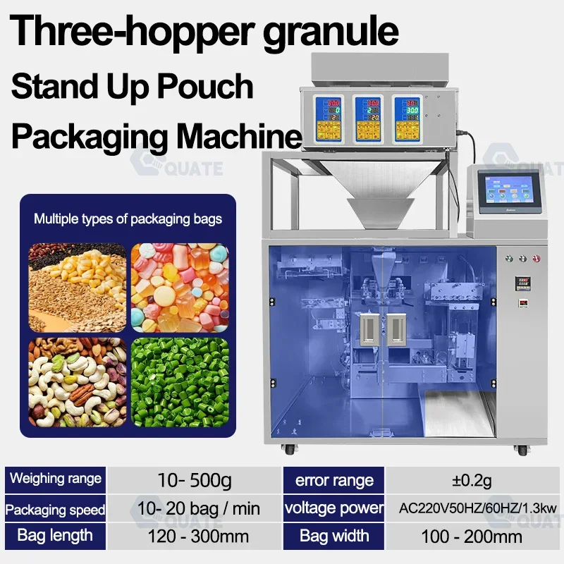 Automatic Granule Premade Pouch Packing Machine