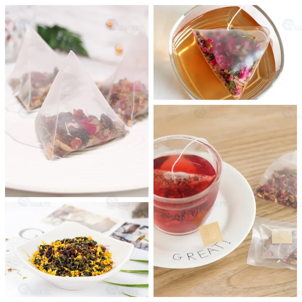Automatic Pyramid Tea Bag Packing Machine with Ultrasonic Sealing