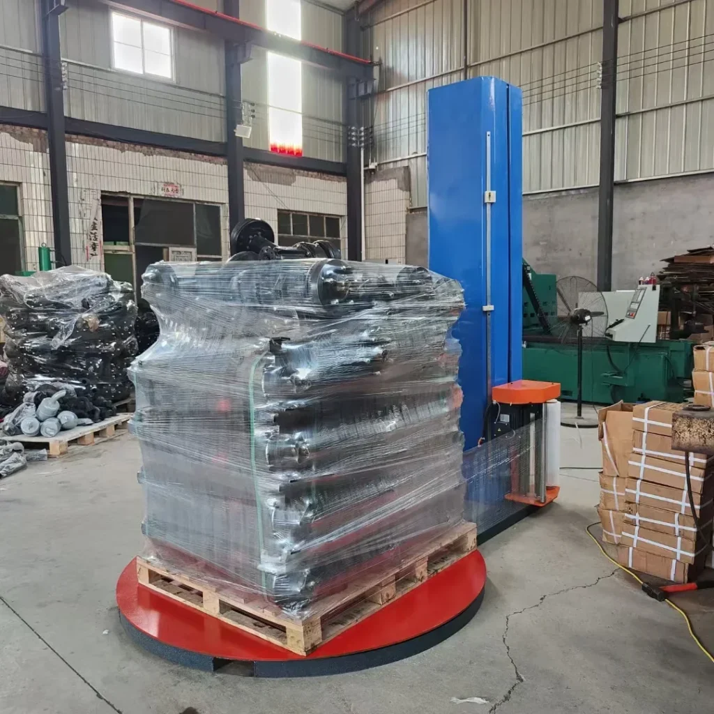 Automatic Turntable Pallet Stretch Wrapping Machine
