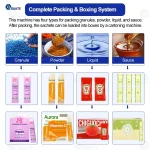 Multi-Lane Granule Stick Pack Machine