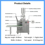 Automatic Tea Bag Packing Machine with Thread and Tag