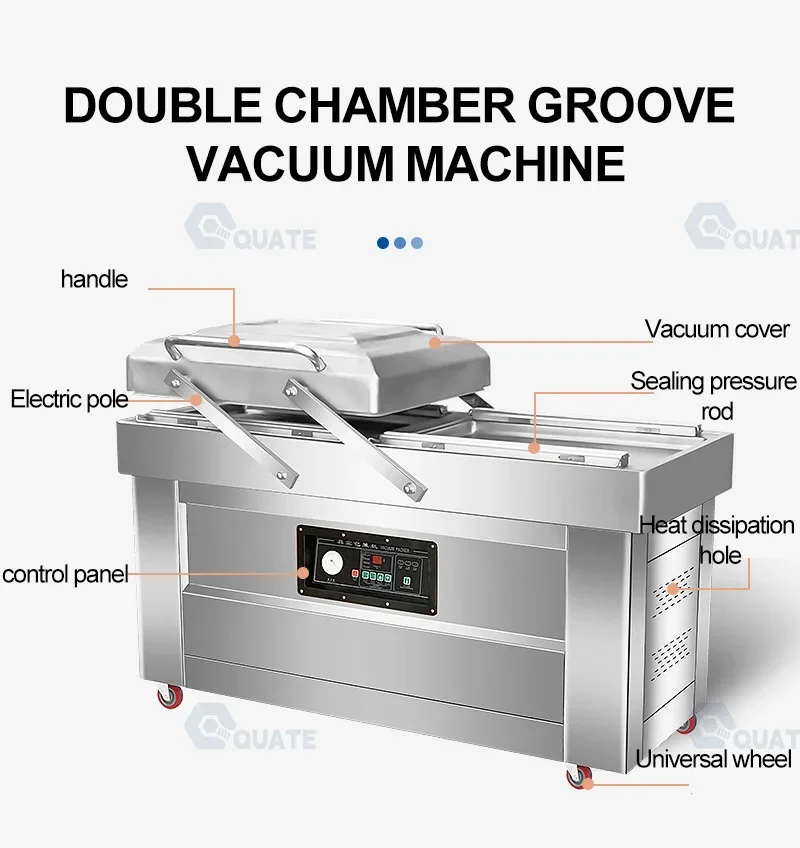 Commercial Double Chamber Vacuum Packing Machine