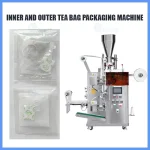 Automatic Inner and Outer Tea Bag Packing Machine with Thread and Tag
