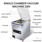 Single Chamber Vacuum Packing Machine