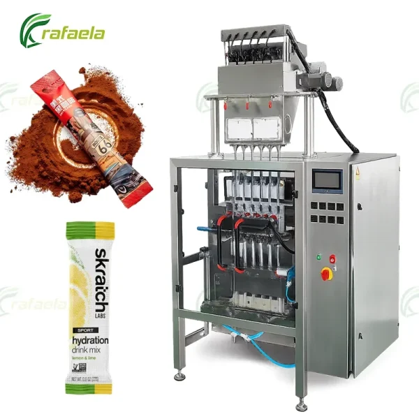 Multi-Lane Powder Stick Pack Machine