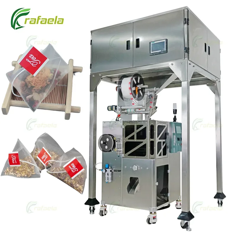 Automatic Pyramid Tea Bag Packing Machine with Ultrasonic Sealing