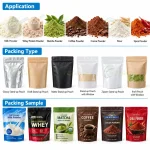 Automatic Powder Stand Up Pouch Packaging Machine